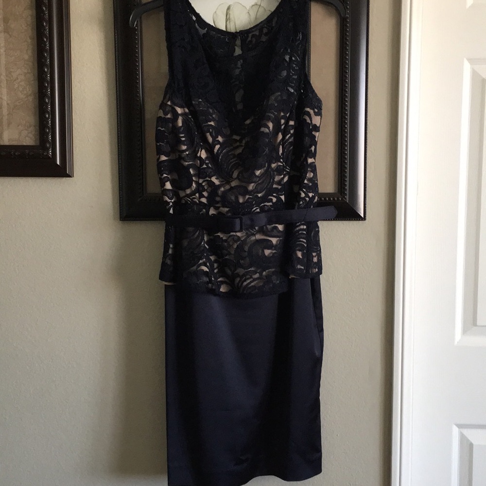 Peplum Lace Dress
